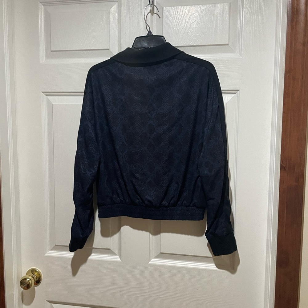 Athleta Brooklyn Bomber Jacket Python Print - image 3